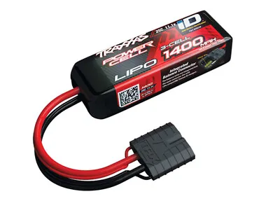 Traxxas 2823X - Power Cell 3S 11.1V LiPo Battery 25C 1400mAh ID Connector • $39.95