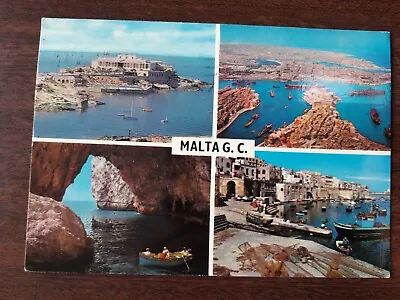 £1.50 • Buy Malta G C Multiview Postcard Posted 1979