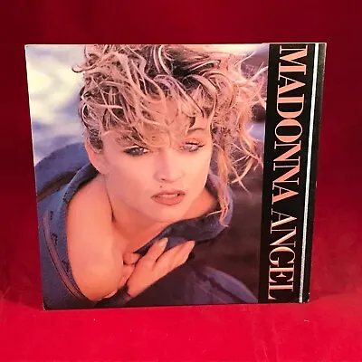 MADONNA Angel 1985 UK 7  Vinyl Single Burning Up Original 45 W8881 Burning Up C • £13.01