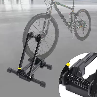 Mountain Bike Holder Foldable Bike Floor Parking Rack Bicycle Storage Stand • $26.61