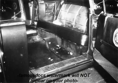  John F Kennedy Dallas Limo Secret Service PHOTO AssassinationJFK Dallas Roses • $5.68