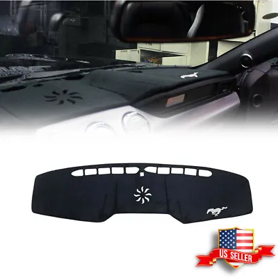 For 2015-2020 Ford Mustang Black Car Dashboard Dash Mat Anti-Sun Sunsheild Pad  • $24.99