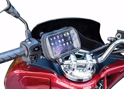 Sumex Waterproof Bar Mounted Bike & Bicycle IPhone 6 7 IPod Phone Holder & Cover • $8.70