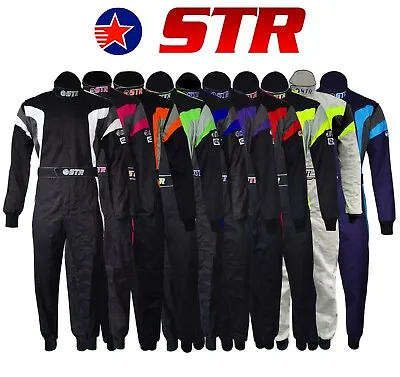 £99 • Buy Fireproof Race Suit Single Layer SFI 3.2A/1 And Proban Treated Oval STR Podium 