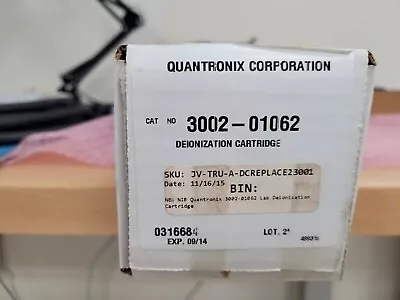 Quantronix Deionization Cartridge Part Number 3002-01062 • $95