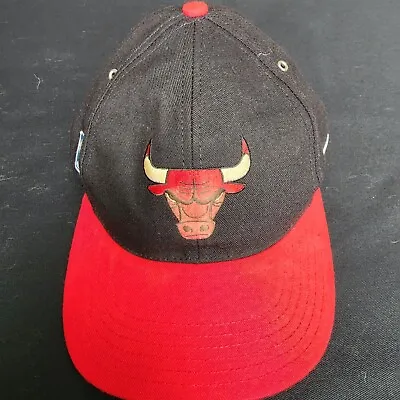 VINTAGE NIKE Chicago Bulls 98' Hat Air Jordan Michael Jordan NBA Nike Team • $120