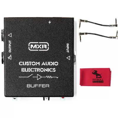 Dunlop MXR MC406 Custom Audio Electronics Buffer Pedal W/ Patch Cables & Cloth • $99.99