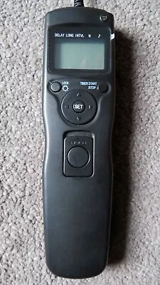 RGBS LCD Timer Shutter Release Time Lapse Intervalometer Remote Control • £12