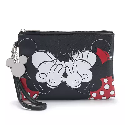 Disney's Mickey & Minnie Mouse Wristlet & 2 Mickey Mouse Charms **3 Piece Set** • $12.99