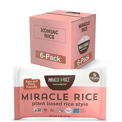 Miracle Noodle Miracle Rice - Konjac Rice Keto Rice Plant-Based Gluten-Free • $49.99