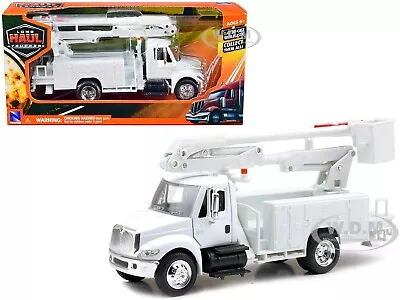 International 4200 Line Maintenance Truck White 1/43 Diecast By New Ray 15913 E • $14.99