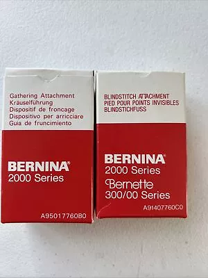 $24.95 • Buy Bernina Bernette Serger 2000 Series Gathering, Blindstitch Attachment, Funlock 