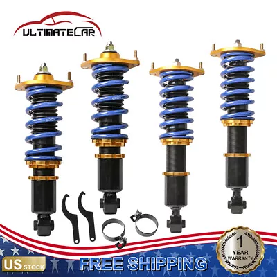 Set 4 Coilover Struts Shock For 1990-2005 Mazda Miata MX5 NA NB Adjust Height • $201.96