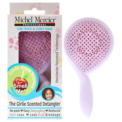 Michel Mercier The Girlie Scented Detangler Brush Candy Apple Thick And Curly • $10.14