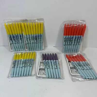 Lot Expo Vis-a-Vis Projector Pens Yellow Orange Purple Markers Wet-Erase New • $23.18