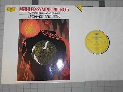 Dg Digital 423 608-1 *bernstein* Mahler Symphony No.5* Vienna Philharmonic* Nm • $90