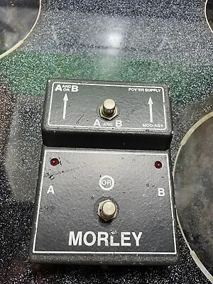 Vintage Heavy Duty Morley Amplifier/line/ A Or B Line Effects Switching Pedal • $69