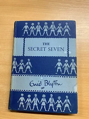 1954 Enid Blyton  The Secret Seven  Fiction Illustrated Hardback Book (p3) • £13.99