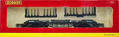 Hornby R6477 GWR Macaw H Bogie Bolster Wagon No.107285 In GW Grey Livery • £19.99