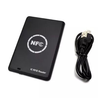 IC RFID Card Reader RFID Copier Duplicator NFC  Card Reader Writer 13.56MHz4142 • $29.75