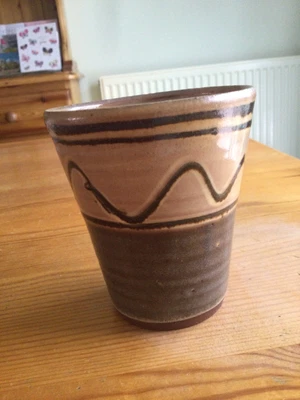 £30 • Buy Winchcombe Pottery  - Early Slipware Beaker - WP ST Marks