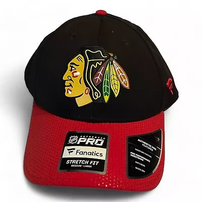 Chicago Blackhawks NHL Fanatic Authentic Pro Draft Night Hat Black Size M/L • $24.99