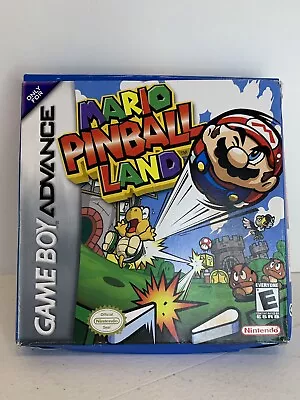 Mario Pinball Land GBA Gameboy Advance Complete W/ Box & Inserts Read • $64.99