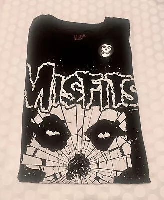 Misfits Crimson Ghost Skull T-Shirt Medium Mens Horror Punk Rock + Free Button • $24.99