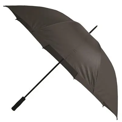 5 Ft Heavy Duty Golf Umbrella All Black With Straight Grip Handle • $9.91