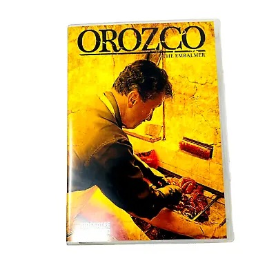 OROZCO THE EMBALMER  Massacre Video Dvd OOP Horror GORE Nice Shape W/buttons • $79.99