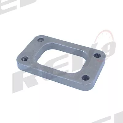 Rev9 T3 4 Bolt Turbo Inlet Turbine Housing Flange Adapter Plate Mild Steel • $14.99