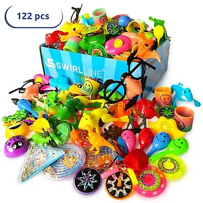 122 Pcs Party Favors For Kids Boys GIrls Bulk Toys Assortment Goodie Bag Filler  • $25.45