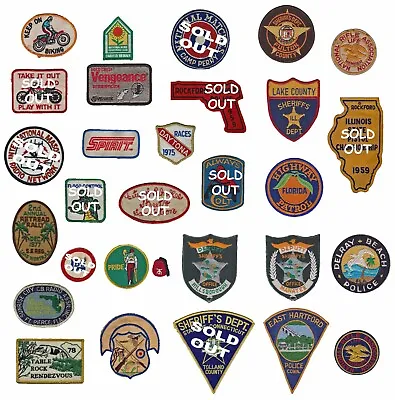 Vintage Statement And Club Authentic Period Correct Embroidered Patches • $9.99