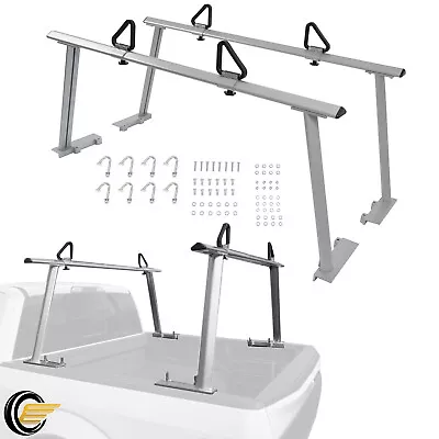 Truck Ladder Rack Universal Extendable Pick-Up Truck Bed Cargo Rack 1000 Lbs • $150.65