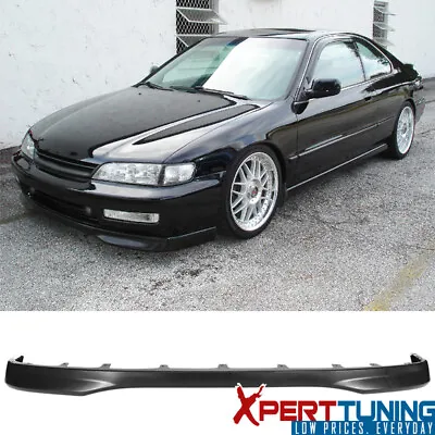 Fit 96-97 Honda Accord T-R Style PU Front Bumper Lip Spoiler • $56.99