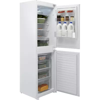 £479 • Buy Hotpoint HBC185050F1 F 54cm Built In Fridge Freezer 50/50 Frost Free White