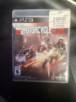 Motorcycle Club PlayStation 3 PS3 / VERY NICE  COMPLETE WITH INSERTS • $12