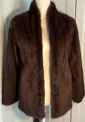 Woodward Lothrop VTG Sable Mink Fur Jacket Coat Womens SZ S Medium Winter Gift • $185