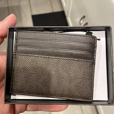 Michael Kors Men Kent Tall Card Case Wallet - Black • $9.75