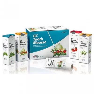GC Tooth Mousse Topical Tooth Crème Strengthen Tooth Surface 10pc Box Mix Flavor • $321.07