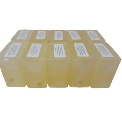 10 Lb CLEAR Melt And Pour Glycerin Soap Base 100% All Natural BULK Wholesale • $71.50