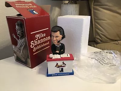 Mike Shannon St. Louis Cardinals Talking Bobblehead W/ Voice Chip • $35