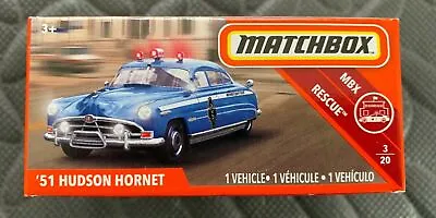 £10.48 • Buy 1951 Hudson HORNET Police Pursuit/squad Car In Original Display Box--brand New