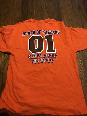 $0.99 • Buy Vintage Sorority Shirt Chi Omega Kappa Alpha Chi Omega Dukes Of Hazzard