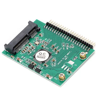 Converter Mini MSATA To 3.3V 44Pin 1.8in IDE PCI E SSD Hard Drive Adapter Fo GHB • £6.70