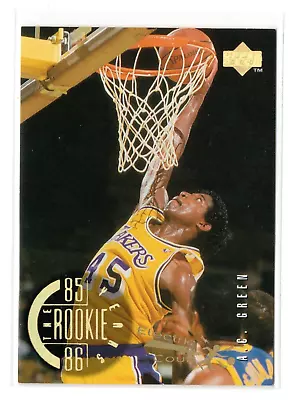1995-96 Upper Deck Electric Court Gold A.C. Green #141 NBA L.A. Lakers AC NM-MT • $2.75