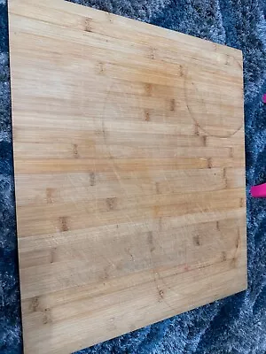 Bamboo Counter Edge Chopping Board Kitchen Secure Wooden Cutting Board Large M&B • £5