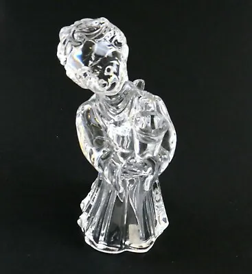 Mikasa Crystal Angel Christmas Candle Holder For Mini Tapered Germany  • $7.86