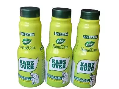 Dabur Nature Care KABZ OVER Effective Relief From Constipation 3 Bottles 120g Ea • $29.95