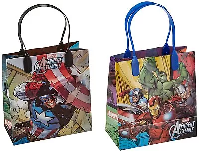 12PCS Marvel Avengers Assemble Goodie Party Favor Gift Birthday Loot Bags • $16.98